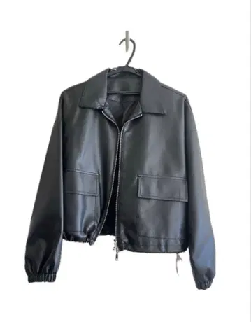 가죽 자켓 블랙