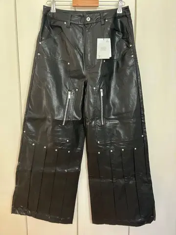 jentlouis Double Knee Leather Pants