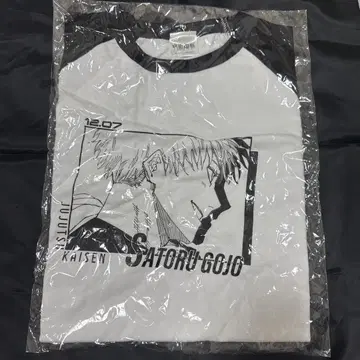 주술회전 래글런 T셔츠 고죠 사토루