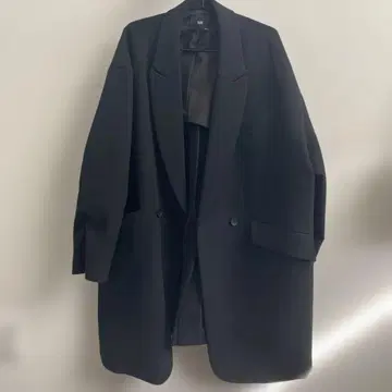 즉시 완판 아이템 HARE 블랙 테일러드 자켓 M