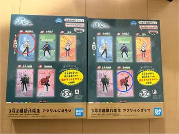 긴파치 선생님 아크릴 디오라마 2세트 A와 E 사카타 긴파치 오키타 소고