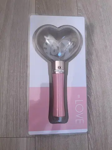 =LOVE 이코러브 공식 응원봉 하트형 2025