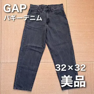 [ 새상품급 ] GAP 배기 데님 32 x 32 그레이