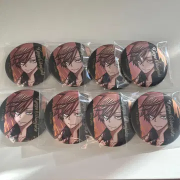 도겐안귀 오이란자카 쿄야 메탈릭 캔뱃지 8개