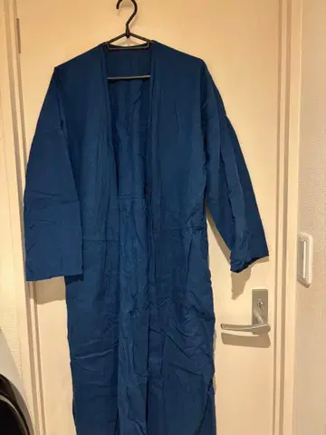 다크 네이비 롱 셔츠 원피스 긴팔