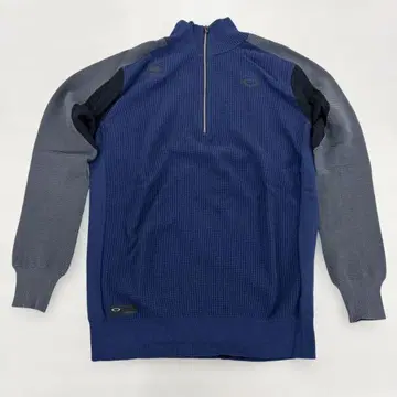 OAKLEY 오클리 스컬 하프 지퍼 니트 스웨터 XL