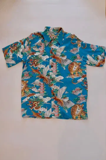 알로하 셔츠 하와이 산