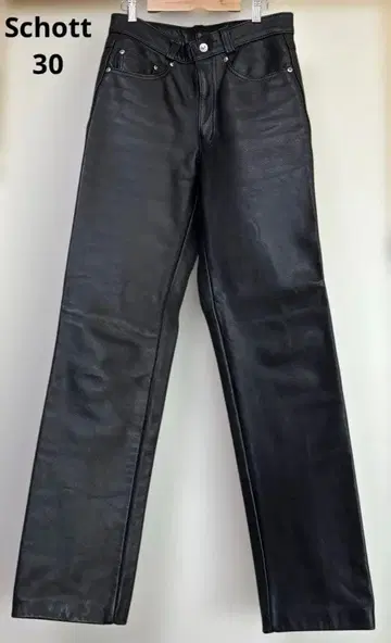 Schott 샷 가죽 팬츠 30 새상품급