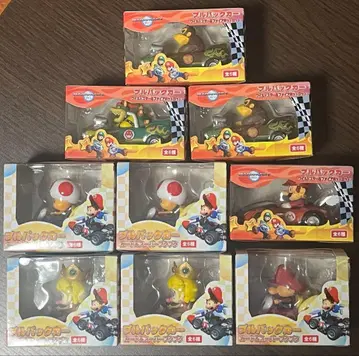 마리오 카트 풀백 카 마리오 자동차 카 wii