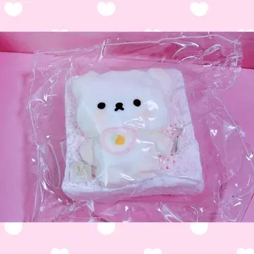 곰 핑크 토스트 쪼물쪼물 스퀴즈 kikisquishy