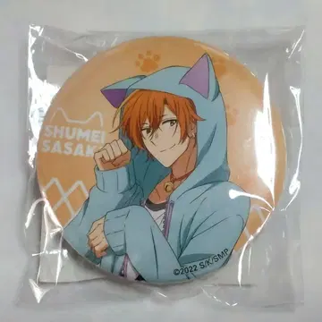 사사키와 미야노 복권 스탠드 포함 캔뱃지 사사키 슈메이 고양이 귀