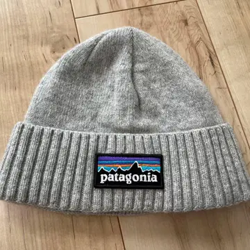 파타고니아 patagonia 그레이 니트 모자