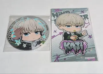 윈블 카지 파보테리아 캔뱃지 특전 홀로그램 미니카드