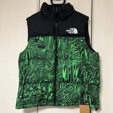 THE NORTH FACE 다운 베스트 L 사이즈 그린/블랙