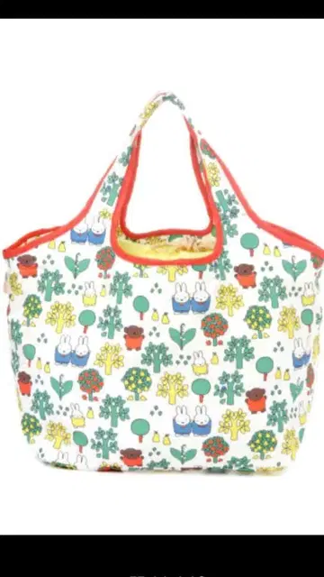 스튜디오 클립 콜라보 미피 바스켓 에코백