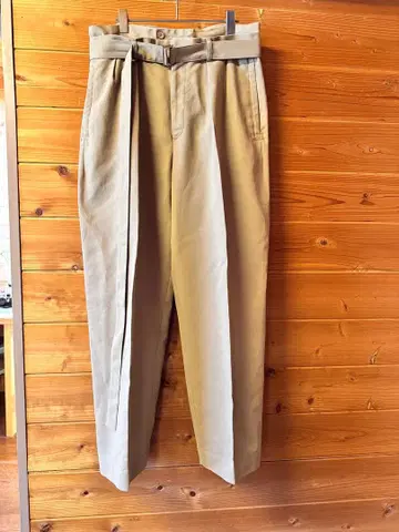 SEEALL 베이지 치노 팬츠 슬랙스 스트레이트 핏