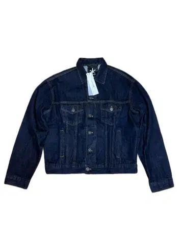 Unknown 자수 데님 자켓