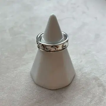 ATTUNE 실버 moon 문양 반지