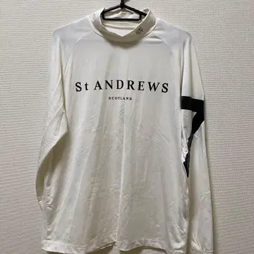 St ANDREWS 긴팔 티셔츠 골프웨어 롱 T 셔츠 이너