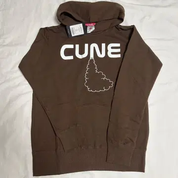 CUNE 풀오버 후드티 M 사이즈 복각 PULL 후드티 로켓