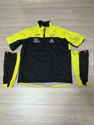 le coq sportif 골프 우비 블랙/노랑