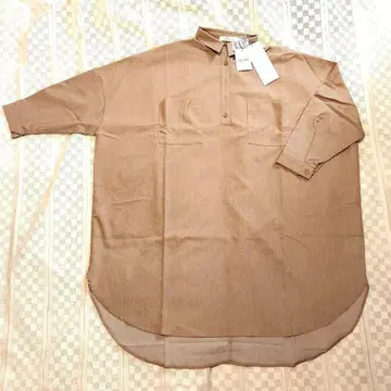 택 포함 새상품 KOBE LETTUCE 프론트 포켓 튜닉 셔츠