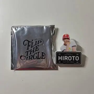 INI 니시 히로토 FLIP THE CIRCLE 명찰