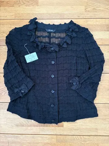 PINK HOUSE 블랙 가디건