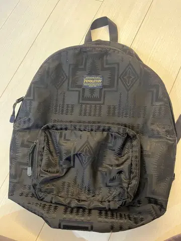 Pendleton 기하학 패턴 백팩 블랙
