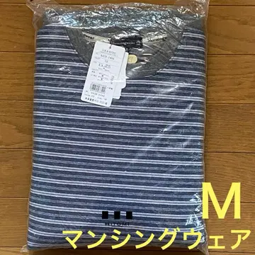 먼싱웨어 따뜻한 체크 긴팔 파자마 가을/겨울 M