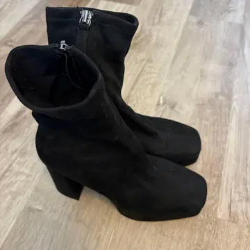 ZARA 숏부츠 통굽 37 새상품급