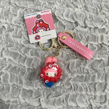 오사카 간사이 만박 산리오 미야쿠미야쿠 마이멜로디 입체 마스코트 키링
