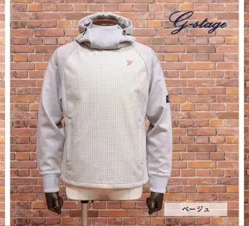G-stage 베이지 후드 부착 후드티