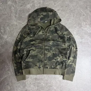 y2k 00s 에디 바우어 카모플라주 집업 후드티 카모플라쥬