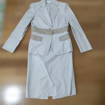 베이지 스커트 수트 38 사이즈 시트러스노츠 M