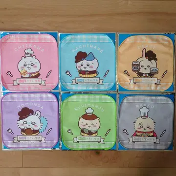 치이카와 코스 콜라보 제2탄 미니 타월 전6종 컴플리트