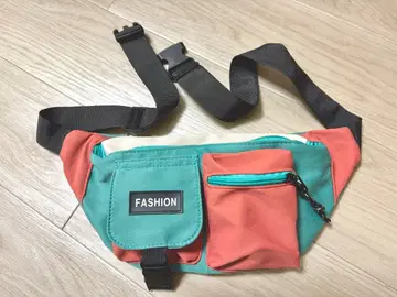 바디백 웨스트 파우치 멀티 컬러 블록 컬러
