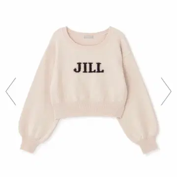 JILL by JILLSTUART 바리에이션 자카드 로고 니트