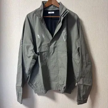 Perushu 나일론 자켓 그레이