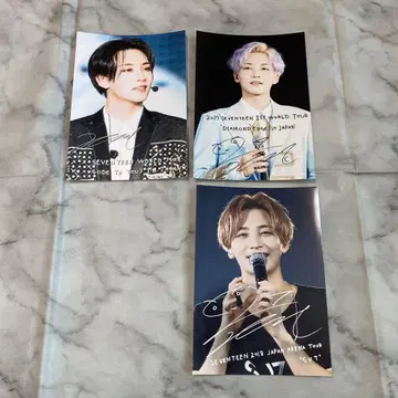 SEVENTEEN 로손 프린트 정한 세트