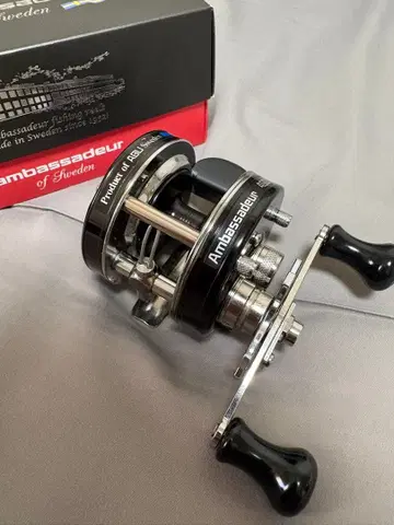 아부 가르시아 앰버서더 4601 팩토리 튜닝 블랙 미사용품