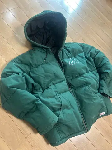 XLARGE 엑스라지 그린 자켓 XL 후드 부착