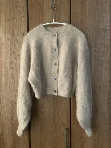 캐시미어 혼방 가디건