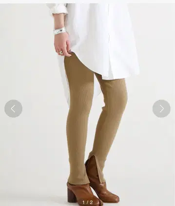 HIGH GAUGE RIB SLIT TIGHTS