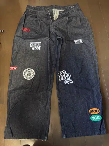 와펜 와이드 데님 / Younger Song x mahagrid