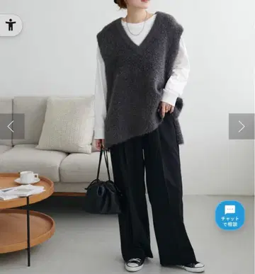 페더얀 롱 기장 베스트 WEB 한정판