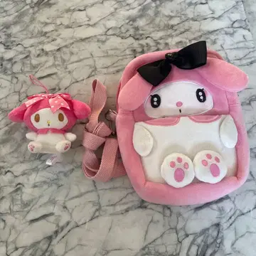 마이멜로디 백 봉제 인형 세트