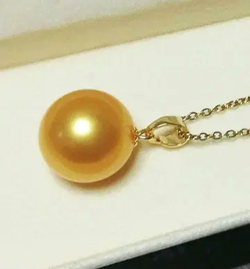 골드 진주 펜던트 목걸이
