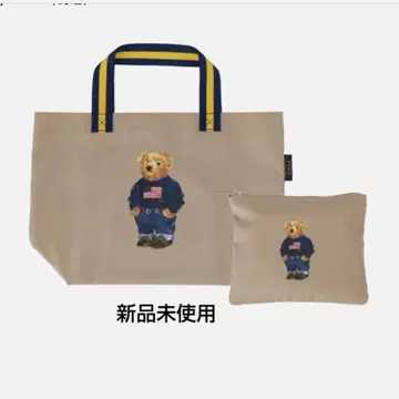 폴로 랄프로렌 미사용 새상품 토트백 폴로베어