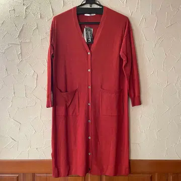 어반 리서치 도어스 울 롱 가디건 택 포함 미사용 새상품